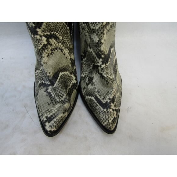 Steven By Steve Madden Womens Size 9.5 Snake Skin Print Fashion Booties - Picture 6 of 11